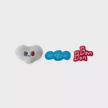 Набор значков для кукол Line Friends Truz Bonbon Artist