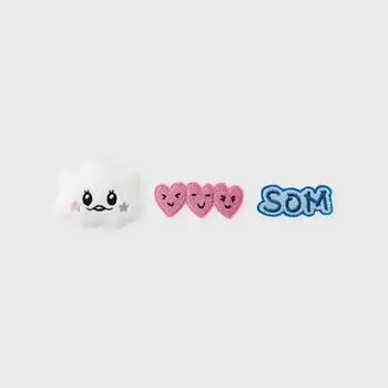 Набор значков для кукол Line Friends TRUZ SOM Artist