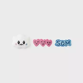 Набор значков для кукол Line Friends TRUZ SOM Artist