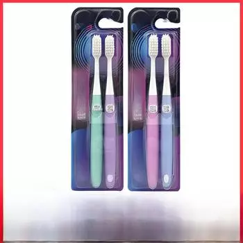 Набор зубных щеток Sanxia Feather Soft Ultra-Fine для взрослых - 2 шт.