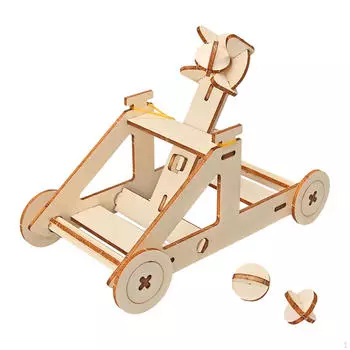 Наборы игрушек для научных экспериментов DIY Siege Device Wooden Montessori для дома, мальчиков, подростков, студентов