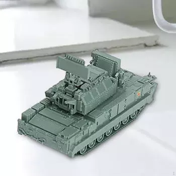 Наборы моделей автомобилей в масштабе 1/72, игрушка-головоломка, игра-головоломка, 4D сборка танка для вечеринок зелёный