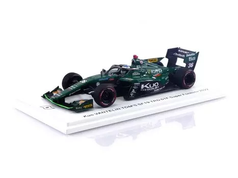 Национальная модель Spark Dallara SF19 Kuo VANTELIN TEAM TOMS TRD 01F 2022 Super Formula Alesi 1/43 #36 G.