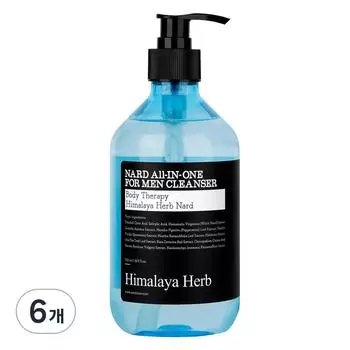 NAD All-in-One Male Cleanser, 500ml, 6 pcs.