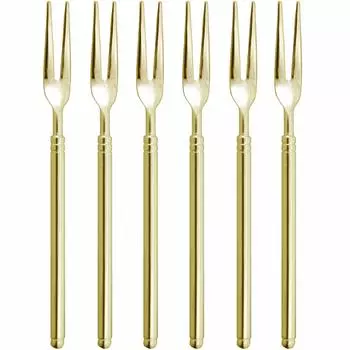 Nagao Cima Hime Fork Gold Plated 5 1 Made in Japan +