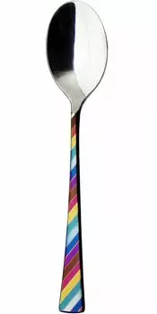 Nagao Teaspoon 13cm Stainless Steel Multicolored Made in Japan -Niji- 18-8