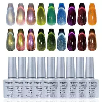 Nail Art Chasing Light Cat S Eye лак для ногтей клей Smart Whitening популярный клей для нейл-арта Cat S Eye клей маленький набор специальный