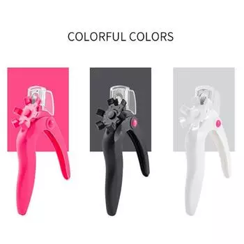 Nail Art French Nail Clipper Cutter Акриловый гель Ложные советы Маникюрный инструмент чёрный