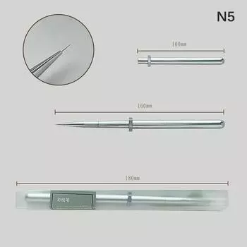 Nail Art Liner Brushes Hand Painted Brush Acrylic Uv Gel Colours Builder Drawing Pen Diy Manicure Design Accessories as the picture