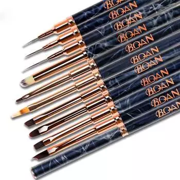 Nail Brushes Nail Tools Extension Pen Portable Tools Nail Pen Metal rod Nails 15-13.5cm
