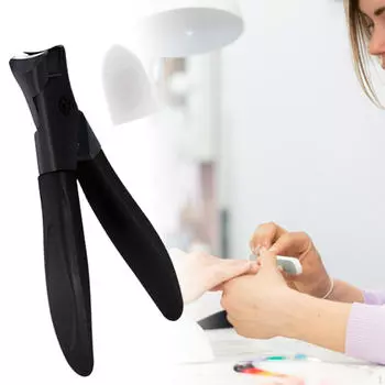 Nail Clipper Fingernail for Thick Nails Professional Children Men Women зелёный