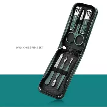 Nail Clipper Set for Home Beauty Use Pet High-end Nail Clippers for Men and Women 6-piece Portable Household Set Puppy Grooming