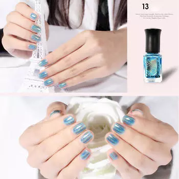 Nail Effect Пудра для ногтей без лака Фольга Nails Art Glitter 6 мл