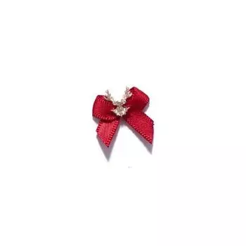 Nail Ornament Christmas Bells Bowknot 3D Nail Jewelry Christmas Nail Drills Christmas Nail Decorations Bow Nail Rhinestones