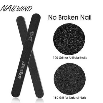 NAILWIND 1 шт. пилочка для ногтей моющиеся сменные пилочки для пилочек прочная наждачная бумага аксессуары для ногтей инструменты