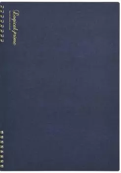 Nakabayashi Logical Prime Note W Ring Notebook A4 B Ruled 65803