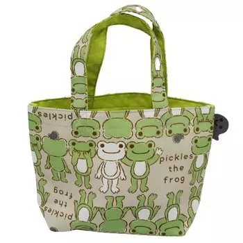Nakajima Corporation Frog Pickles Horizontal Mini Tote 179357-23