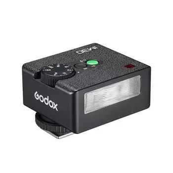 Накамерная вспышка Godox iM30 Mini GN15 Speedlite, 7 уровней мощности, время перезарядки 3,6 с чёрный