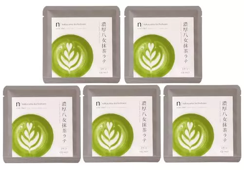 Nakayama Kisshoen Rich Yame Matcha Latte 15 г x 5 пакетиков Чай Yame Умеренная сладость