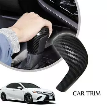 Накладка на ручку переключения передач под карбон для Toyota Camry 2018 2019 2020 2021