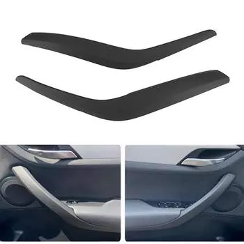Накладка на внутреннюю ручку двери черная для BMW X1 E84 2009-2015 гг. left