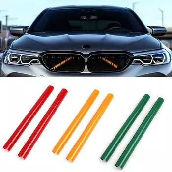 Накладки на переднюю решетку радиатора для BMW F30 F31 F32 F33 F34 F36 F20 F21 F22 F23 G29 Аксессуары для спортивного стайлинга автомобиля зелёный