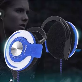 Накладные HIFI стереонаушники для телефонов/MP3/MP4, проводные наушники с креплением на ухо, бас-гарнитура, проводные наушники жёлтый