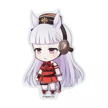 Наклейка Bandai Uma Musume Pretty Derby с персонажем Tam BIG Gold Ship BUM-07E