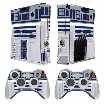 Наклейка для Xbox 360 Slim и 2 контроллеров
