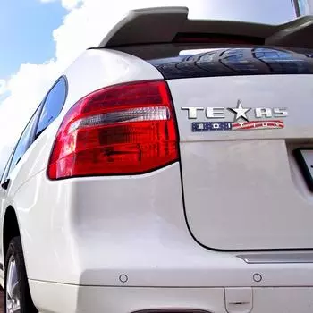 Наклейка на боковую дверь крыла Texas Edition, 3M, наклейка на эмблему, 3D-декоративный значок, крутая уникальная наклейка на автомобиль для крыла автомобиля