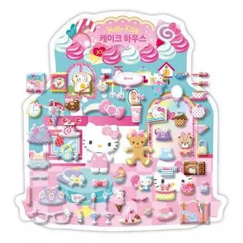 Наклейка на дом с персонажами Sanrio Hello Kitty, Dotty Dog