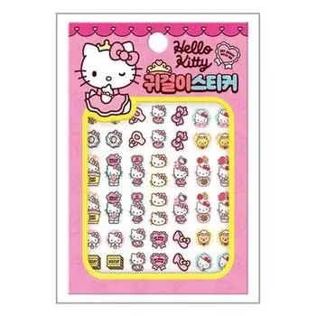 Наклейка на серьгу Hello Kitty от Sanrio Characters, популярный персонаж в Корее