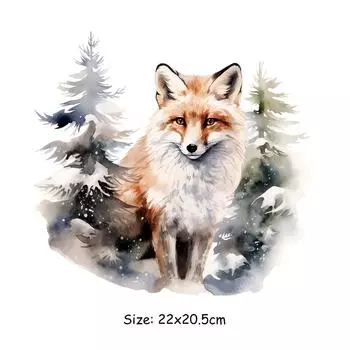 Наклейки для глажки Forest Wolf, прочные термопрессовые аппликации, наклейки для одежды, толстовки, футболки, виниловые наклейки для термопереноса своими руками