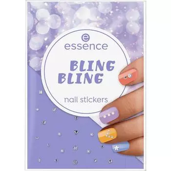 Наклейки для ногтей Essence Bling Bling, 28 шт.