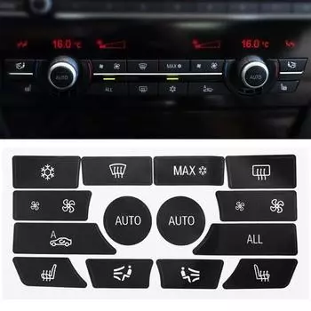 Наклейки для ремонта кнопок управления климатом для BMW 5er 6er 7er F10 F12 F01