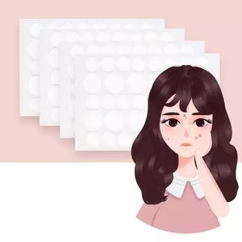 Наклейки на пластырь от прыщей от прыщей, водостойкая невидимая паста от прыщей для ухода за кожей, 24 раза/36 раз, консилер, инструменты для удаления прыщей от прыщей 36 pcs