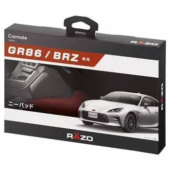 Наколенник CARMATE для Toyota GR86 / Subaru BRZ Cornering Stable Red Stitch NZ831