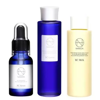 NANOA Skin Care Human Stem Cell EGF Aging, который очень популярен среди молочных продуктов Made in Japan (Наноа) Набор, Уход, врачи, Керамид, Без добавок,