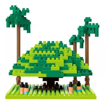 nanoblock Giant Banyan Tree Big tropical tree