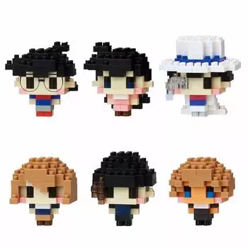 Nanoblock Mini Nano Detective Conan 1BOX 6 Всего 6 типов NBMC_03S = штук,