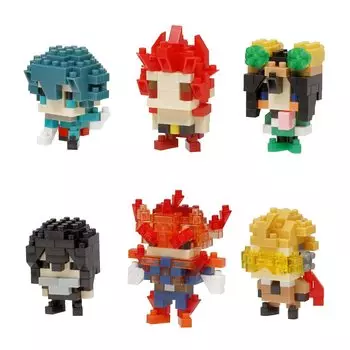 Nanoblock Mini Nano My Hero Academia vol.2 (BOX) NBMC_23S 1BOX = 6 pieces, 6 types in total