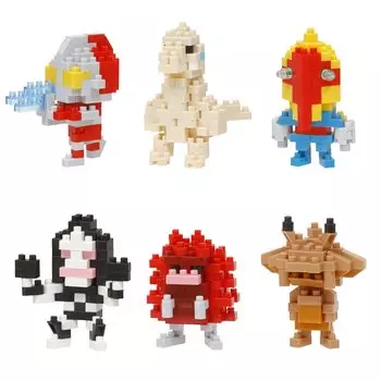 nanoblock Nanoblock Mininano Ultraman 1BOX 6 6 типов всего том.2 (BOX) NBMC_22S = штук,
