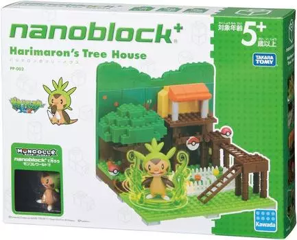 Nanoblock Plus Pokemon Дом на дереве Харимарон PP-002