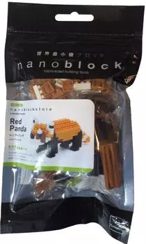 nanoblock Red Panda [Solamachi Limited] Nanoblock Ailurus fulgens