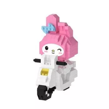 Маленький мотоцикл Nanoblock My Melody 334 детали (PCS)