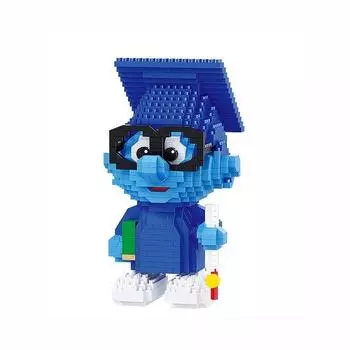 Nanoblock Smart Blue Dwarf 724 pieces (PCS)