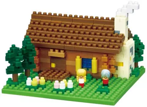 Nanoblock Swiss Alps Mountain Hut NBH_151