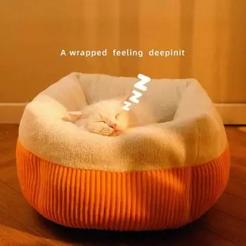Наполнитель для кошачьего туалета Four Seasons General Purpose Winter Warm Semi-enclosed для маленьких собак Cat Pet Mat Cat Pet Mat Cat Sleeping S 43*43*20