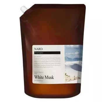 Nard Bouquet Garni Refresh Парфюмированный шампунь с ароматом белого мускуса, сменный блок, 1 шт., 2,1 л