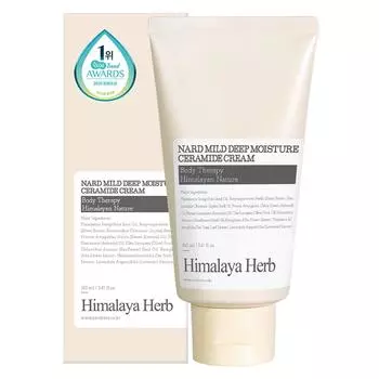 Nard mild highly moisturizing ceramide body face cream, 160ml, 1 piece